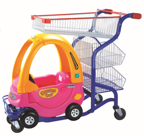 kids plastic shopping trolley